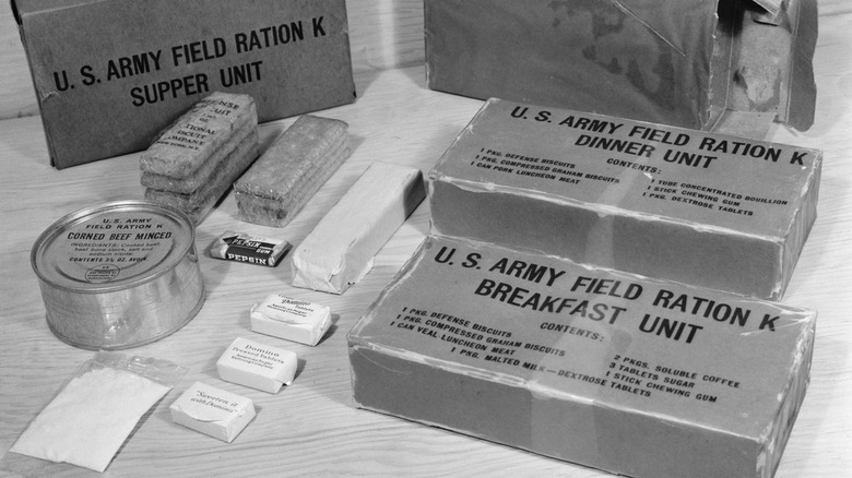 A soldier's rations