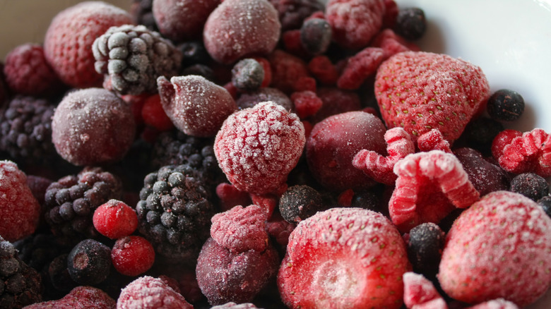 Frozen berries