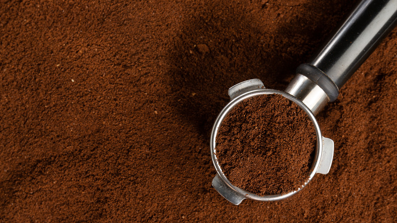 ground coffee for espresso maker