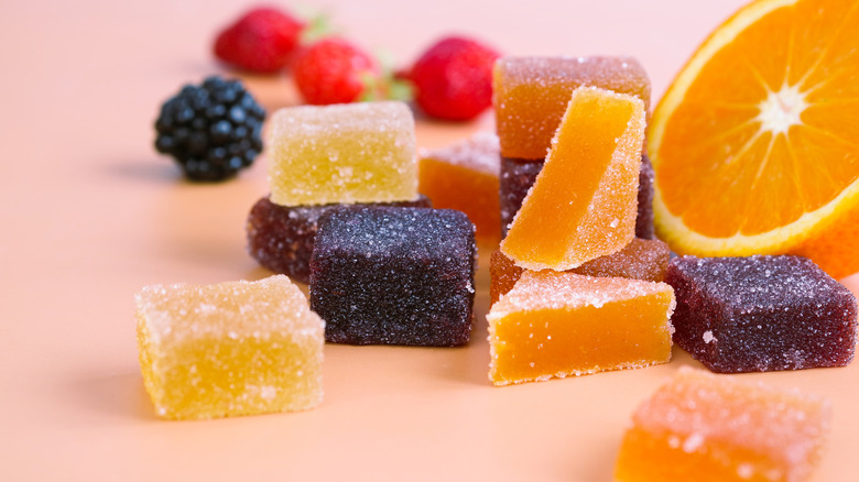 French fruit gels