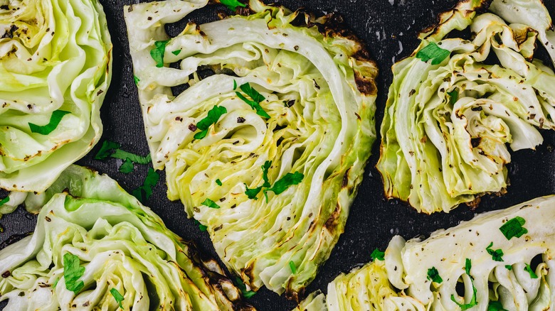 grilled cabbage