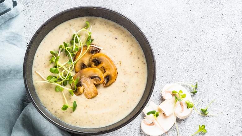 Mushroom soup