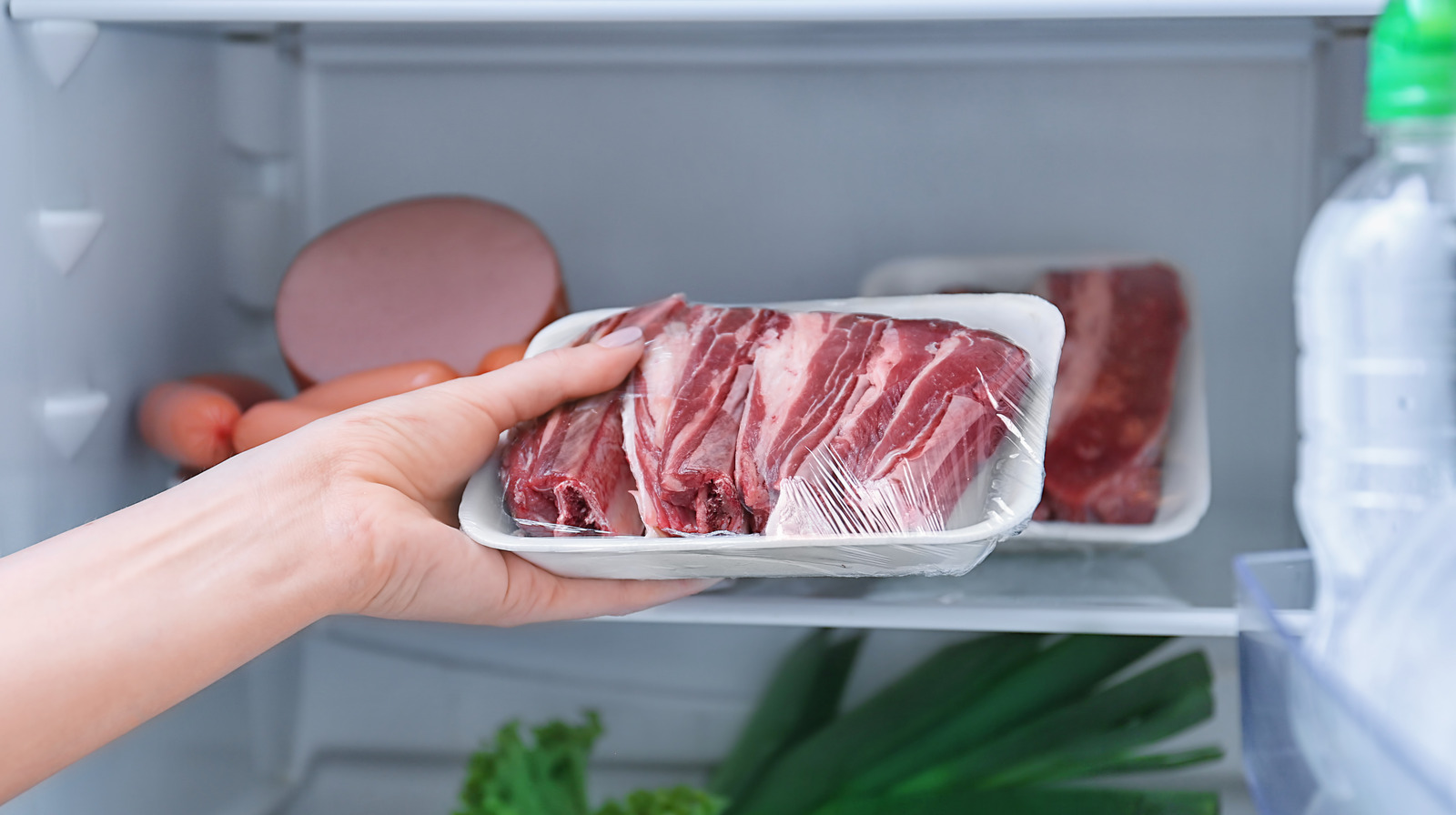 Why You Shouldn t Store Meat In The Refrigerator Door