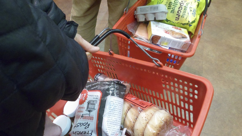 Trader Joe's shopping baskets 