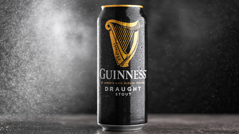 Guinness stout in can