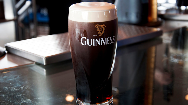 pint of Guinness stout