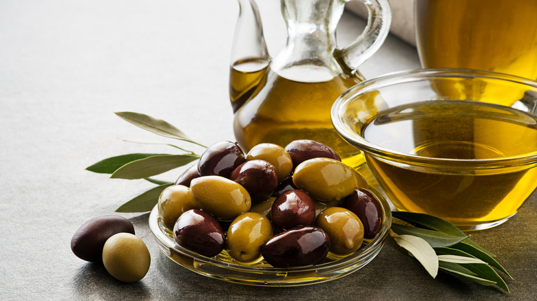 Brined Olives