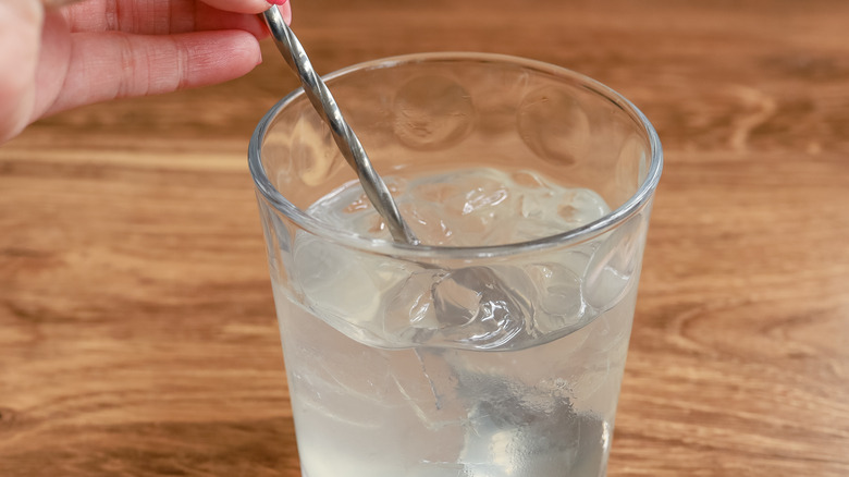 stirring lychee martini