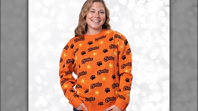 Cheetos holiday sweater