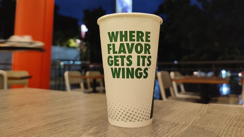 Wingstop cup