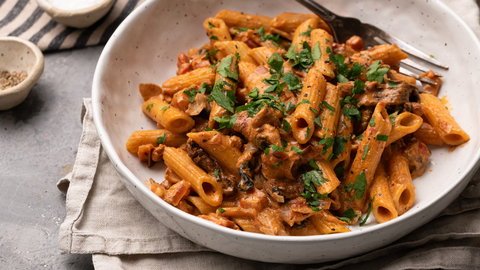 Pasta Alla Boscaiola - The Pasta Twins