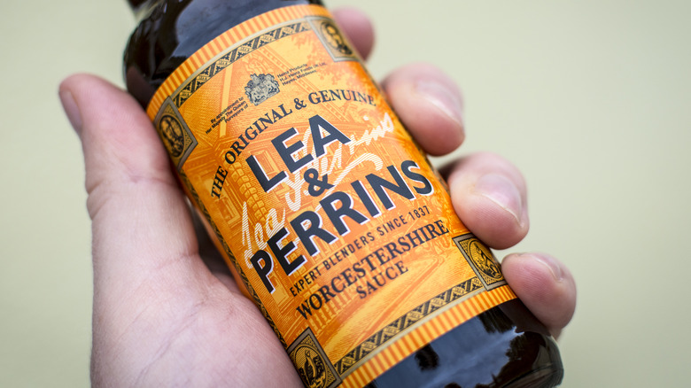 Worcestershire sauce bottle