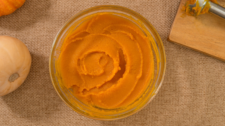 roasted pumpkin puree