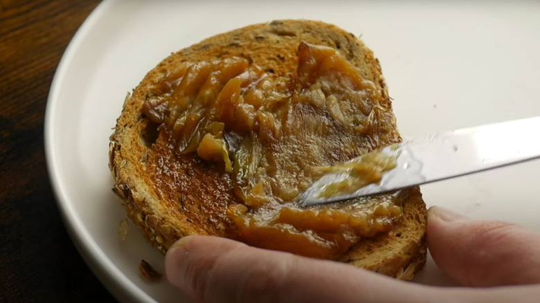 Garlic Confit on toast