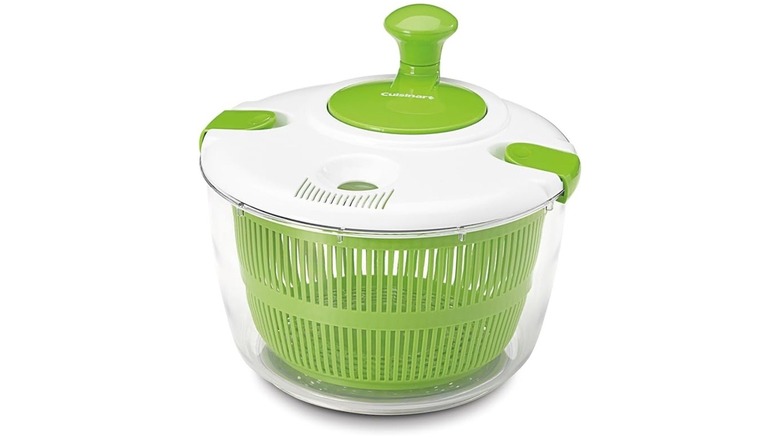 Cuisinart salad spinner with green basket