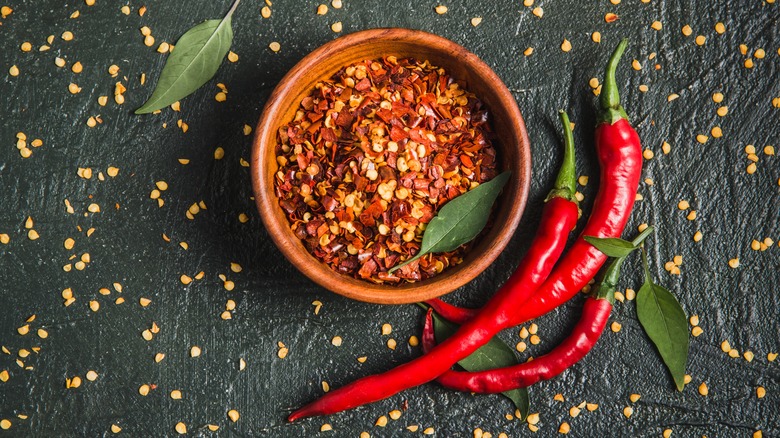 Red chili flakes