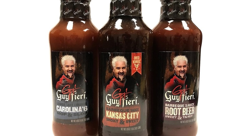 Guy Fieri BBQ sauce set