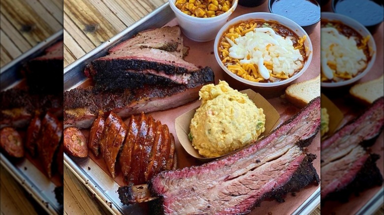 The Pit Room BBQ plate