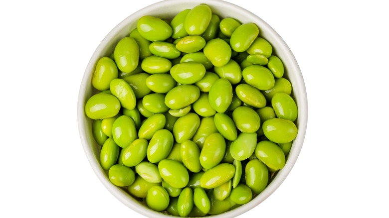 Edamame in a bowl