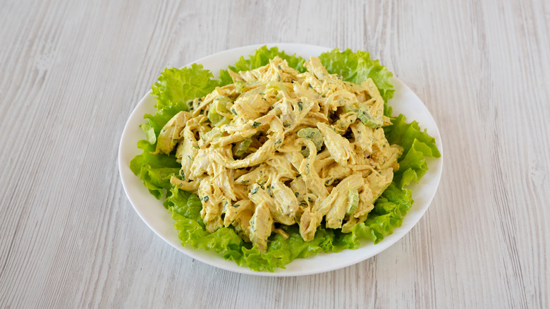 Coronation chicken salad