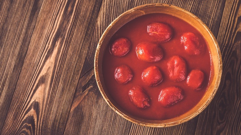 High-quality whole-canned tomatoes