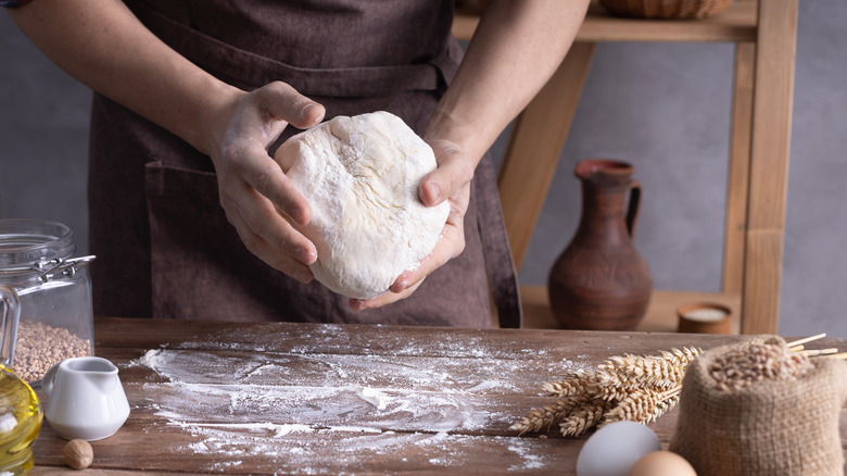 hold bread dough