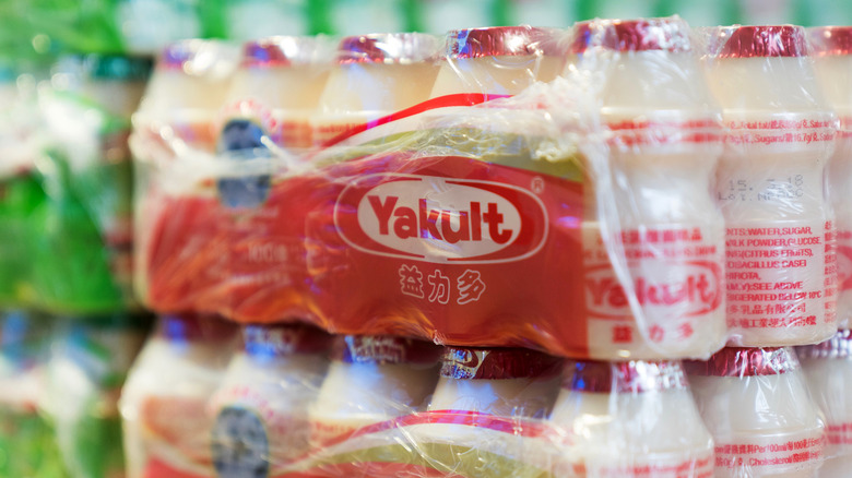 Yakult packages