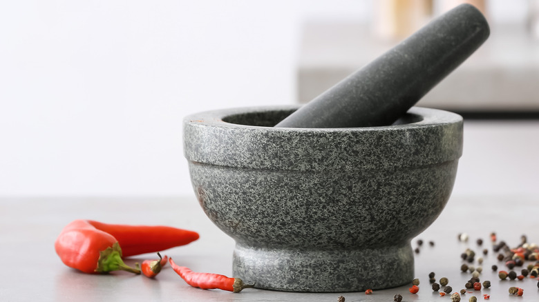 mortar and pestle