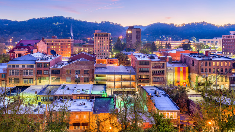 Asheville skyline