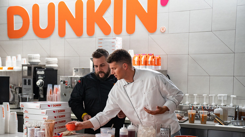 Chef Nick Digiovanni Dunkin' coffees 