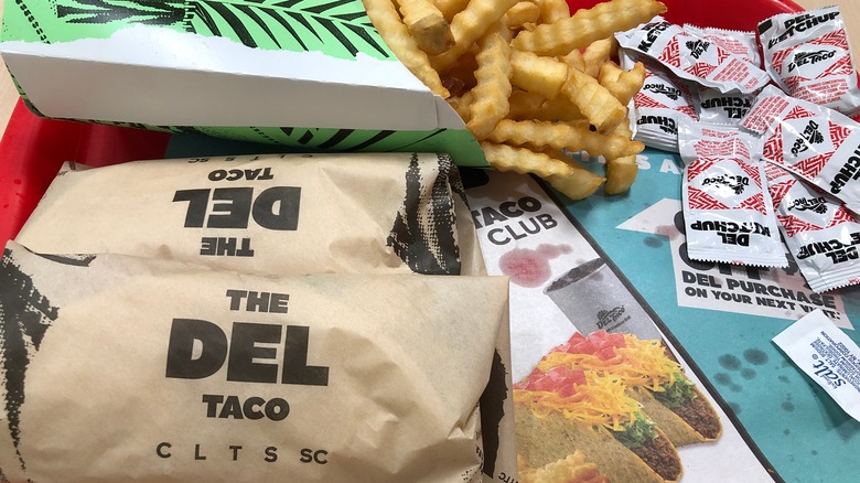 Del Taco go bold fries