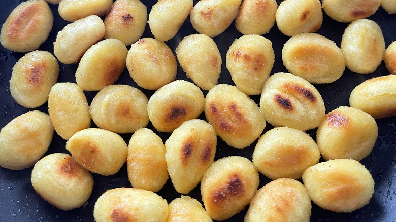 roasted gnocchi pieces
