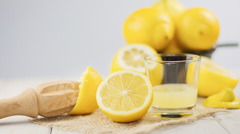 fresh squeezed lemon juice