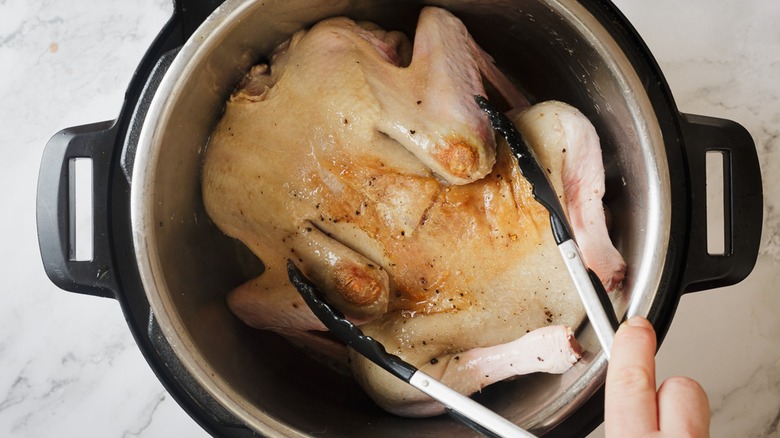 Whole duck in Instant Pot