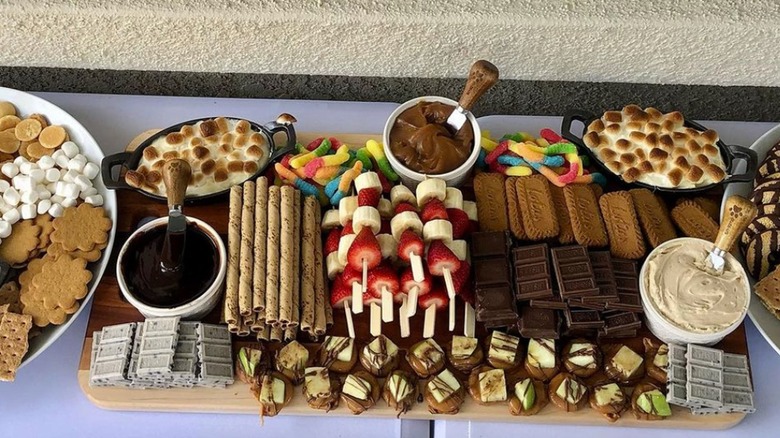 Dessert charcuterie board