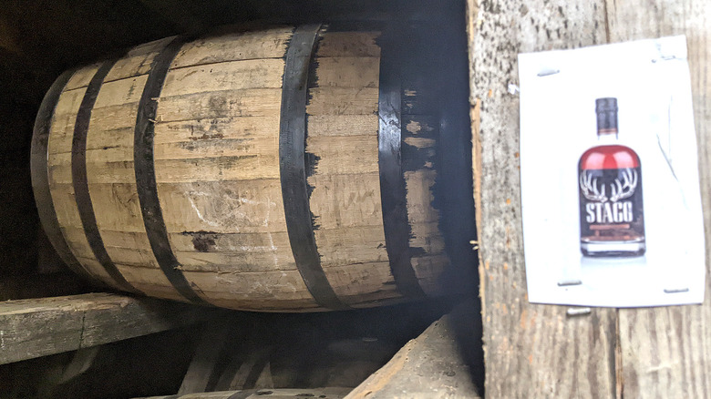 Buffalo Trace Stagg barrel aging