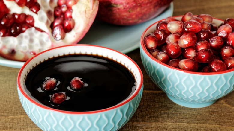 Pomegranate molasses for dolmas