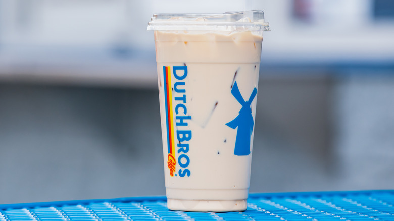 Dutch Bros iced latte